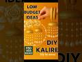 DIY Wedding Kalire ✨ | Ghar Par Banaye Sirf ₹50 Mein! #Shorts #DiyKalire
