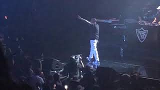 Nas performs One Mic at Barclays Center on August 28, 2019