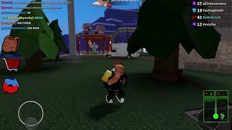 Another Roblox Assassin exploiter from the same server in the last video