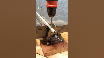 New smart tips and hacks with a drill and an adjustable wrench #shorts #diy #tips #tools