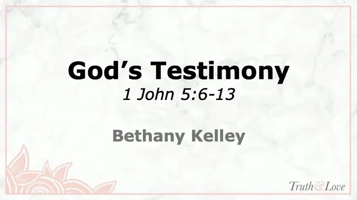 God's Testimony | Women's Bible Study | Bethany Ke...