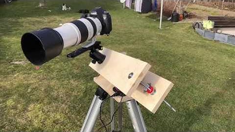 Barn Door Startracker DIY