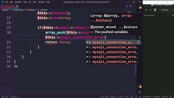 #1 PHP api with jwt || Create Database Connection || php api with jsonwebtoken