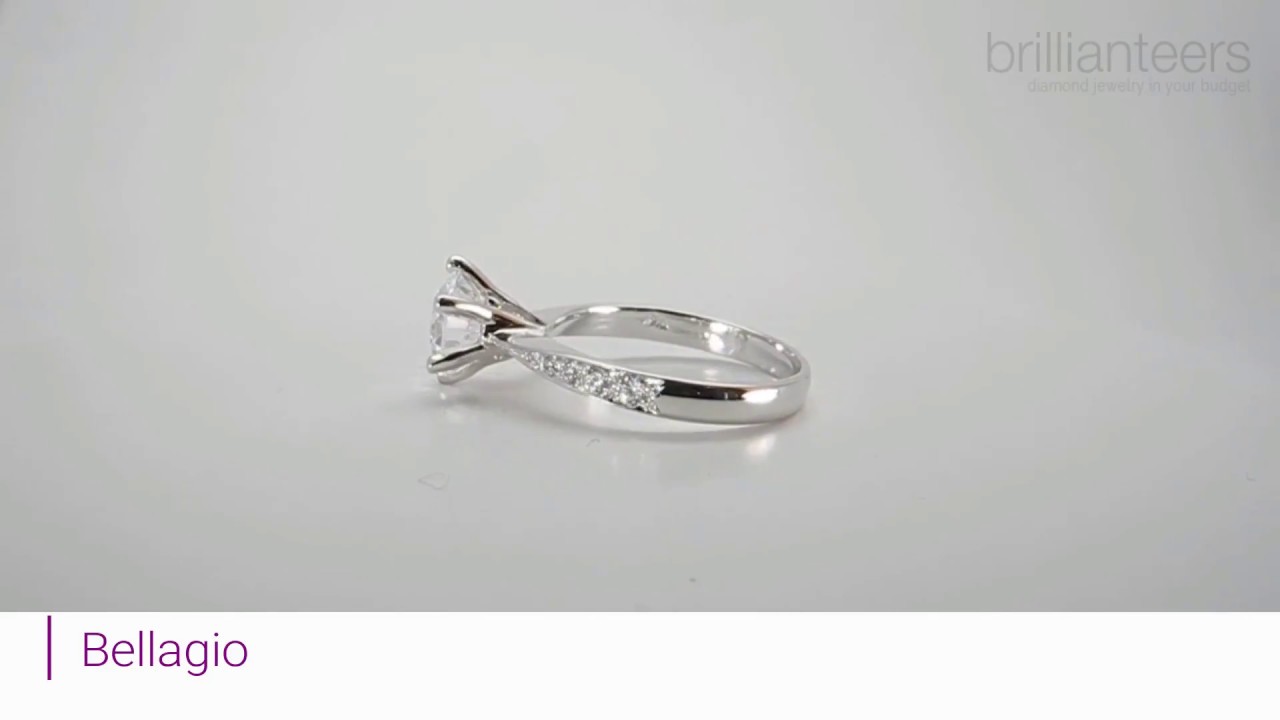 Our Beautiful Bellagio Diamond Engagement Rings - YouTube
