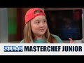 MasterChef Junior: Strawberry Shortcake Cupcakes || STEVE HARVEY