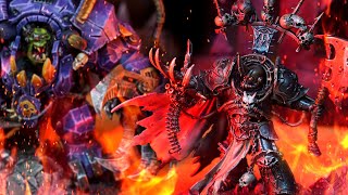 Orks vs Chaos | 500 point narrative Warhammer 40k battle report