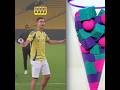 How Many People To Stop Ronaldo? #lifelessons #ronaldo #funny #shorts