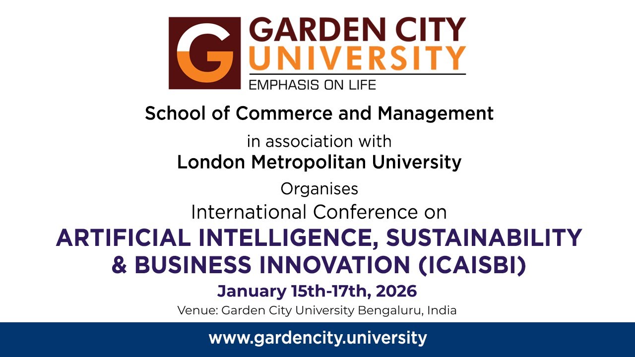 International Conference on “Artificial Intelligence, Sustainability & Business Innovation” (Day 2)