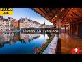 A day in luzern switzerland  4k walking tour