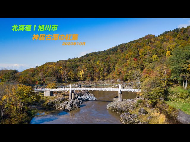 北海道旭川市！神居古潭の紅葉2020! - YouTube