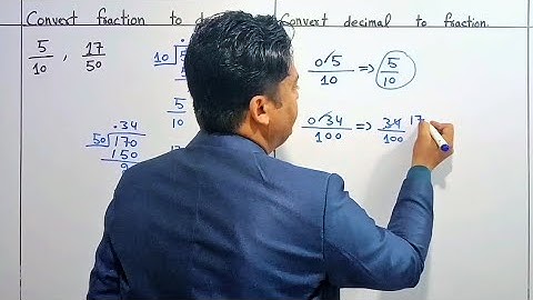 Introduction to decimal, Decimal to fraction || Basic maths class 5 in Urdu/Hindi