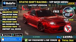 SSR 🔥 Static Shift Racing Mod APK v102.9.0 – Unlimited Money, All Cars Unlock | Mod Menu (2025). screenshot 1