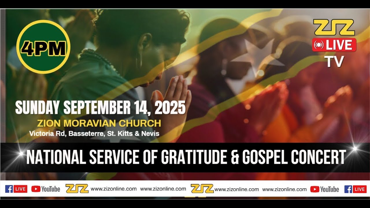 National Service of Gratitude & Gospel Concert | SKN Independence 42 - September 14th, 2025