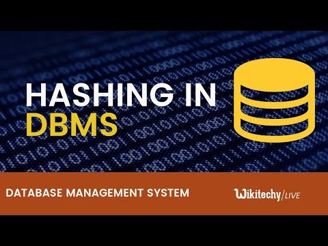 Hashing in DBMS