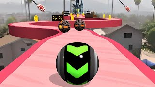 Sky Rolling Ball 3D Gameplay All Levels 466