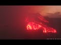 Close-up timelapse June 12th 2021, Geldingadalir Volcano, Iceland