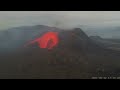 Close-up timelapse June 12th 2021, Geldingadalir Volcano, Iceland