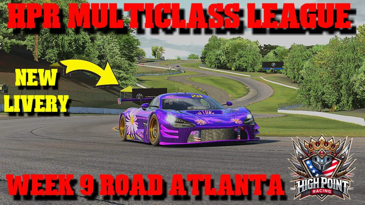 HPR Multiclass Racing League Week 8 - YouTube