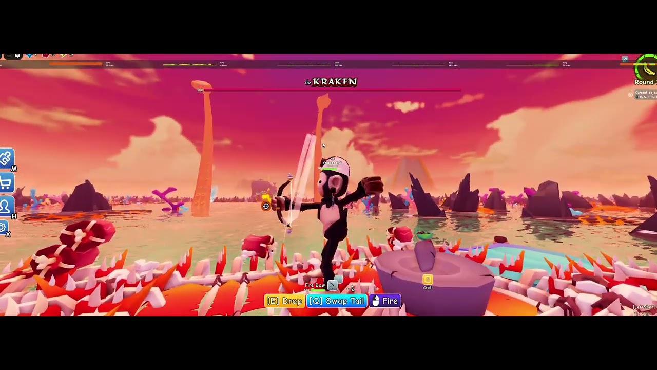 monkey raft kraken boss - YouTube