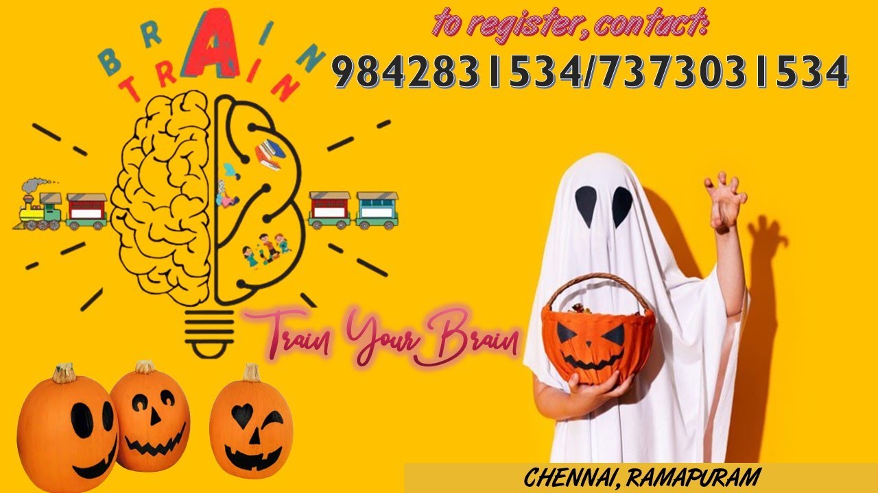 Brain Train | Train Your Brain | Halloween Party