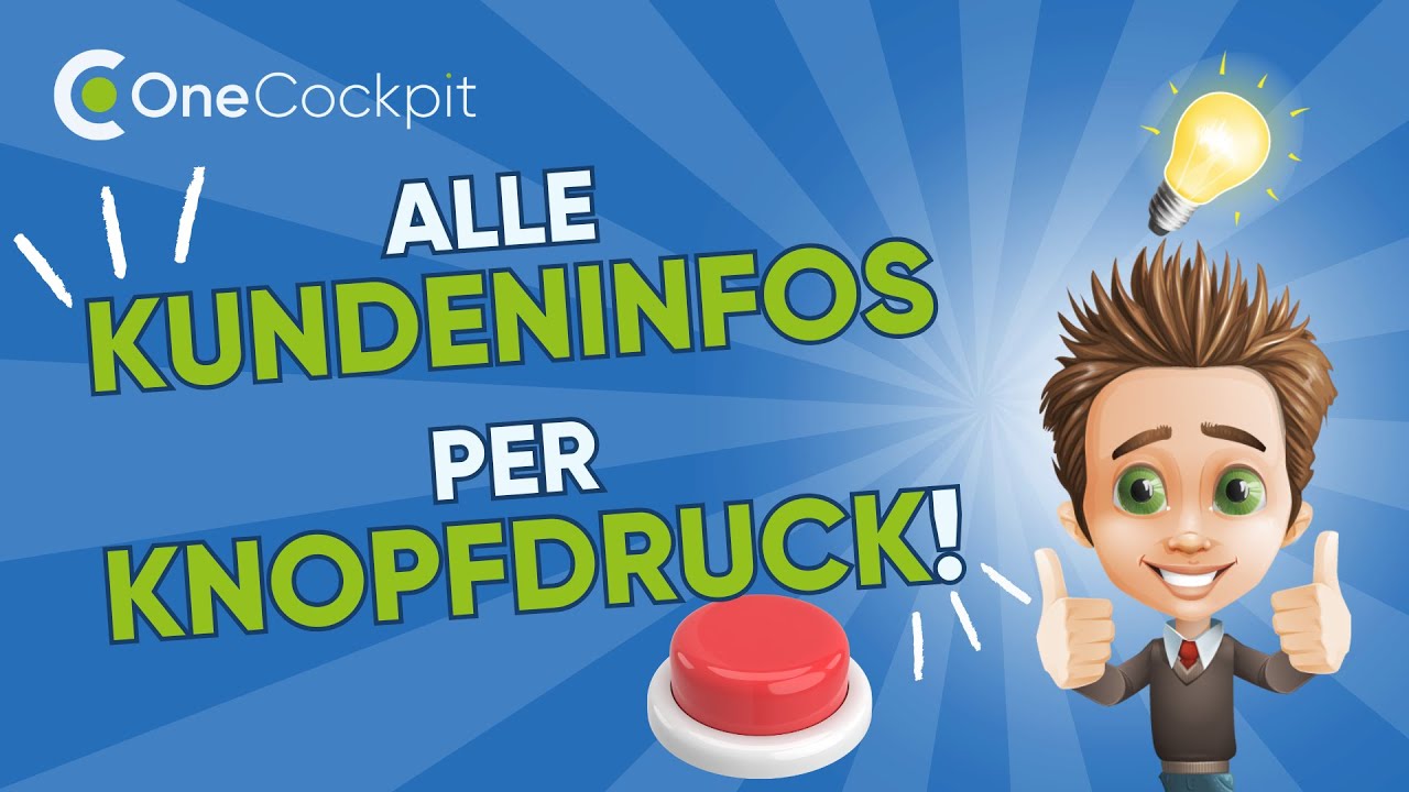 OneCockpit Notizen 🚀 Alle Infos zu deinen Kunden per Knopfdruck