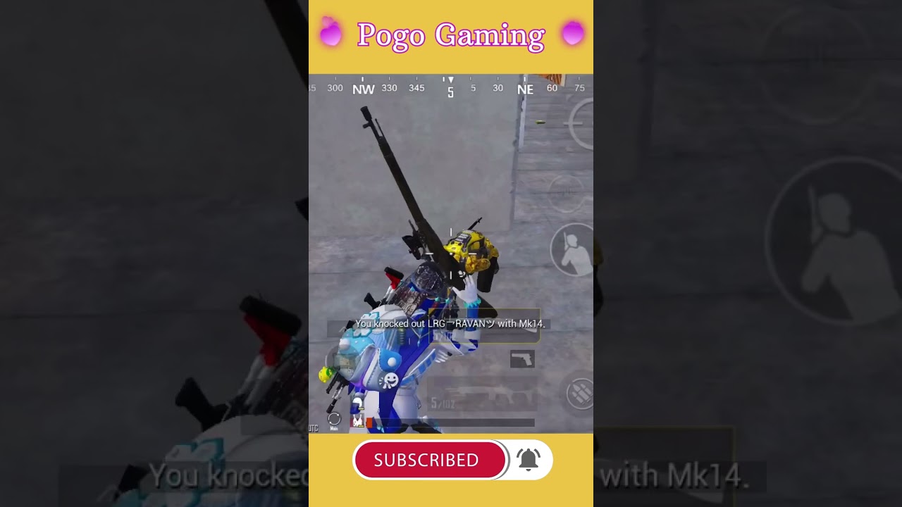 Squad Wipe | BGMI | Sniper Training | | MK 14 | Pogo Gaming |