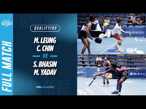Leung/Chin vs Yadav/Bhasin - Mixed Doubles Qualifying | Macao Open 2026
