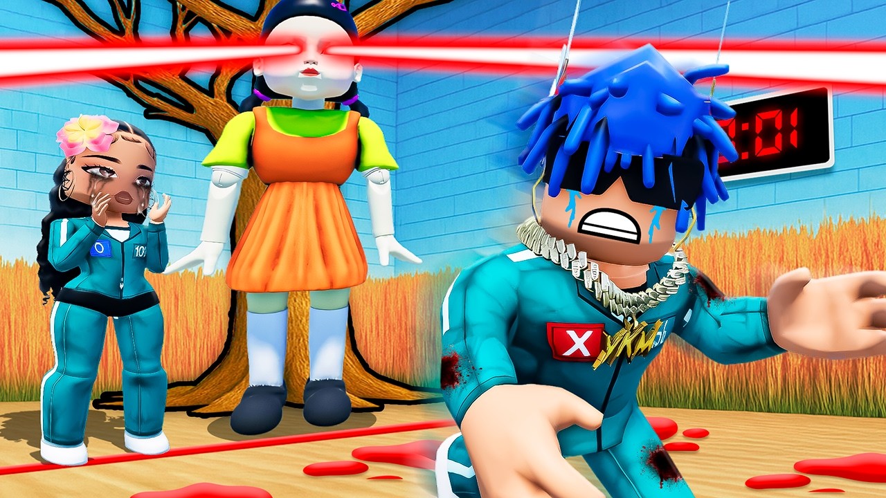 WE SURVIVED ROBLOX SQUID GAME.. (Brookhaven RP🏡)