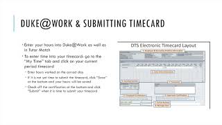 Tutor Match and Timecards