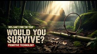 Building a Hidden Trigger Trap Using Only Forest Resources