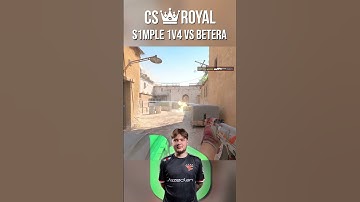 s1mple 1v4 from today... is the GOAT back? #csgo #cs2 #cs2clips