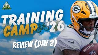 Packers Training Camp Review - Day 2!!!