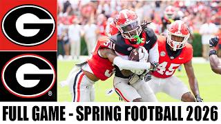 Georgia Black vs Red [FULL GAME] Highlights Spring College Football 2026