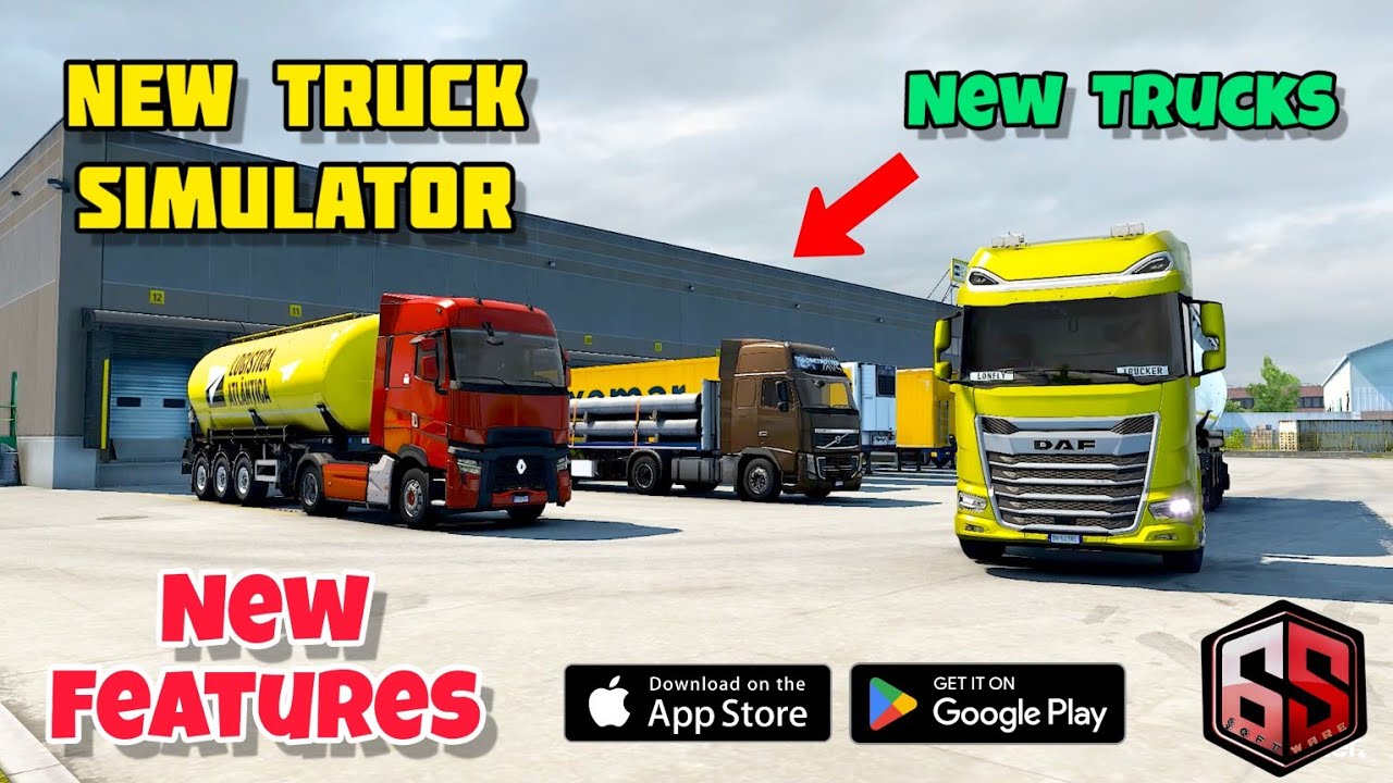 Truck Simulator : Europe 2 on the App Store  American truck simulator,  Trucks, New trucks