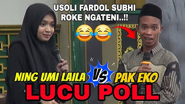 NING UMI LAILA VS PAK EKO LUCUNE POLL | LIVE BUARAN GUNTURMADU WONOSOBO