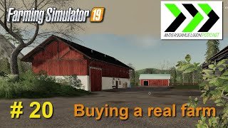 FS19 - Buying a real farm experiment #20