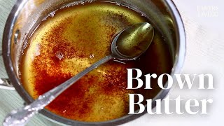 How To Make Brown Butter 🧈🔥 (Step By Step Tutorial)