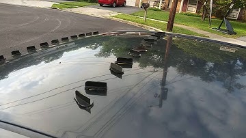 Vortex generators on a car
