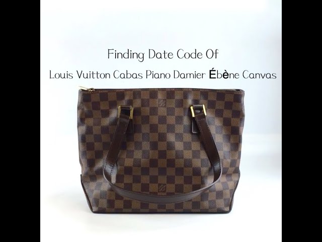 Louis Vuitton Cabas Piano Tote Bag Authenticated By Lxr