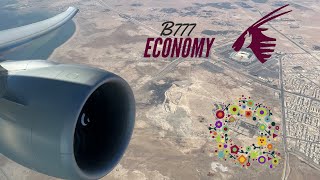 16 HOURS | Qatar Airways ECONOMY Class | Boeing 777-300ER | Doha - Atlanta