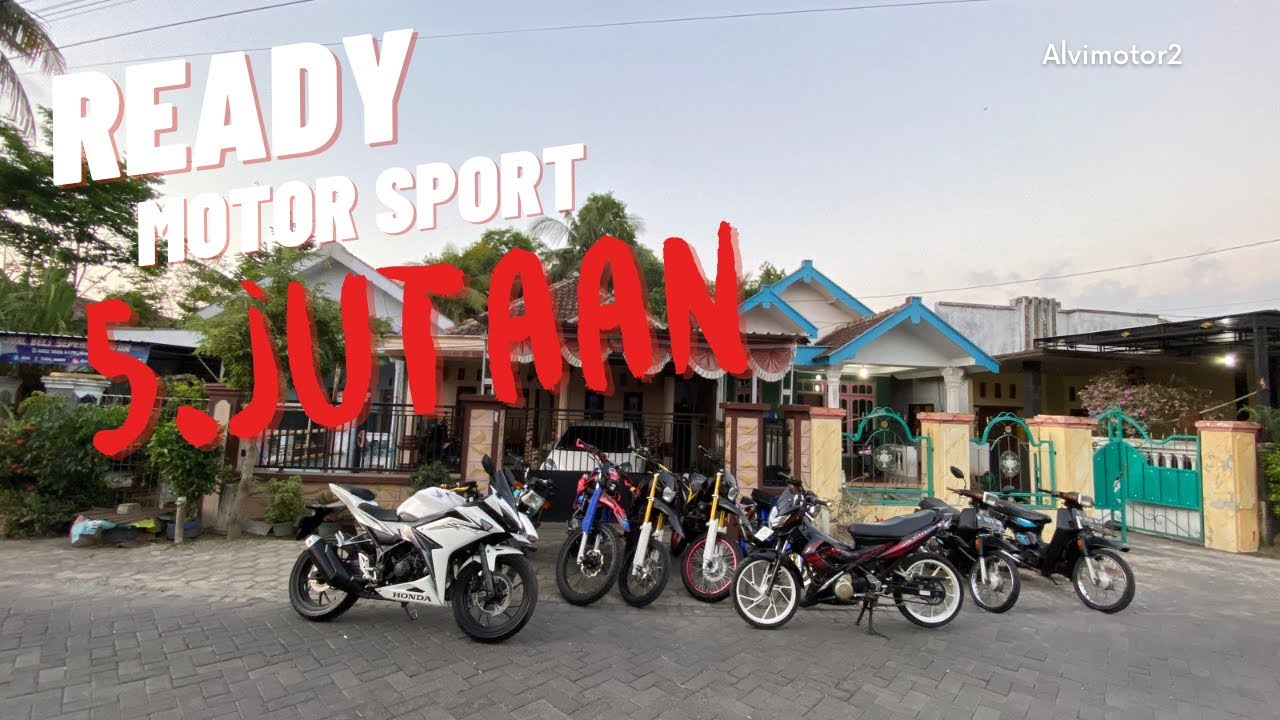 Hari ini di alvi motor2 ready motor sport di harga 5 jutaan,#jualmotorbekas #promomotor #motor