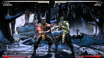 MKX Tutorial - How to punish Reptile with Scorpion