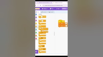 How to ADD a TIMER in SCRATCH #scratch #games #gamedev #codegames #shorts #tutorial