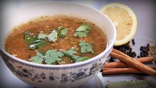 Индийский суп расам. Очень яркий, зараза!