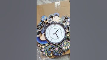 Unboxing wall clock from AMAZON #unboxing #asmr #shorts