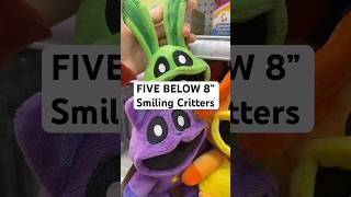NEW 8” Smiling Critters from Five Below! CatNap, DogDay, Hoppy Hopscotch, and Crafty Corn 💜🧡💚🤍