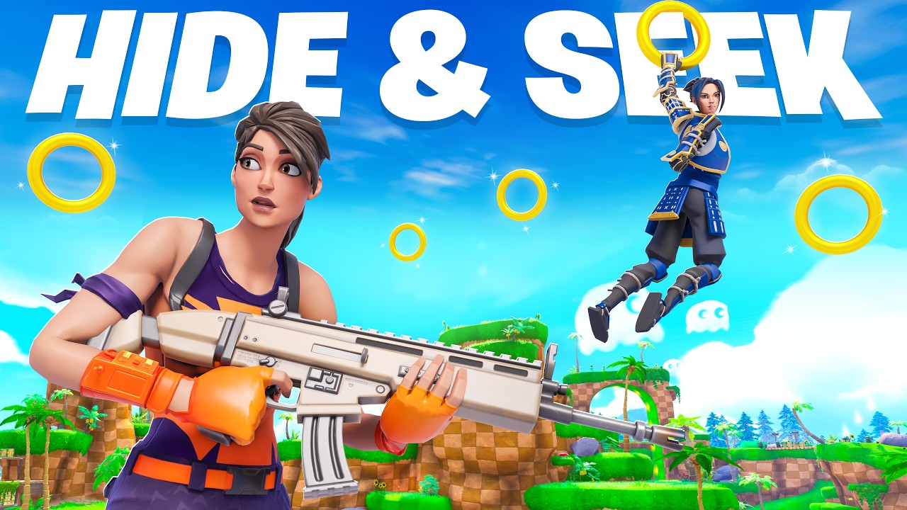 Hide and Seek in Fortnite Season 4