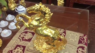 Ngựa phong thuỷ bằng đồng