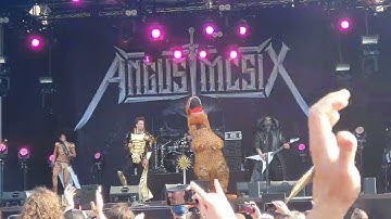 Angus McSix - Laser Shooting Dinosaur Live