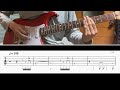 [TAB譜] 19 Growing Up/Princess Princess Guitar riff [ギター]